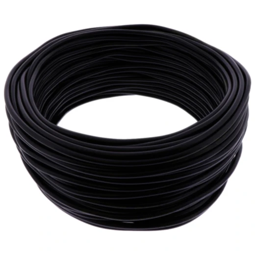 Kabel H03VV-f 2X0.75 schwarz 50 Meter JMP