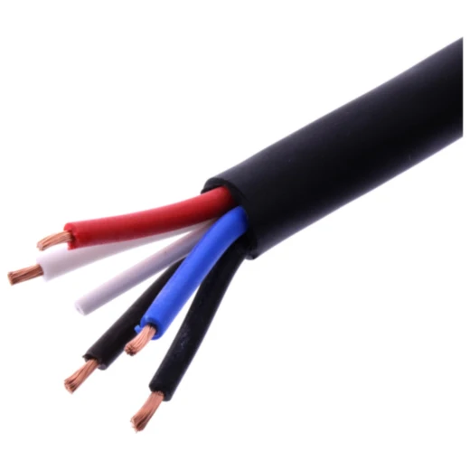 Kabel H05RR für 5X1.5 schwarz JMP