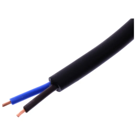 Kabel H05RR für 2X1.5 schwarz JMP 5 Meter