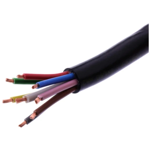 KABEL H05VV-F 8X1.5 SCHWARZ JMP 10 METER