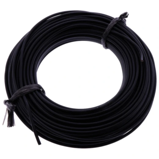 Kabel FLY 0.75mm schwarz 25M_0