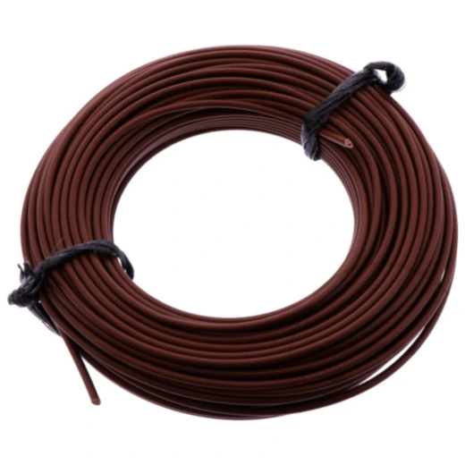 CABLE FLY 0.75mm BROWN JMP 25M_0