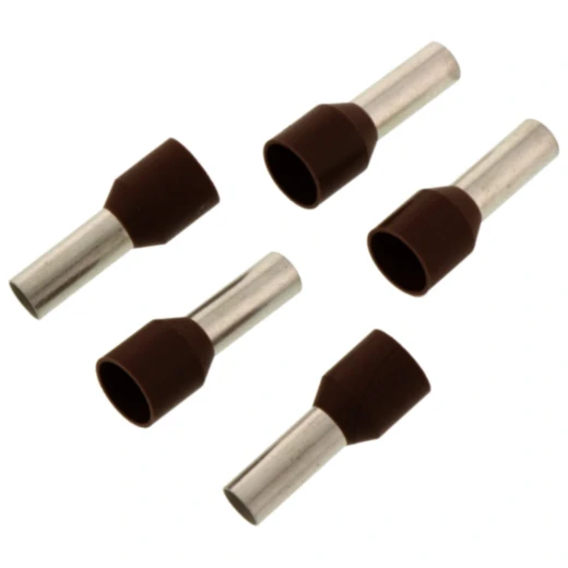 Aderendhülsen 10.0X12MM JMP, isoliert, Packung 5 Stück