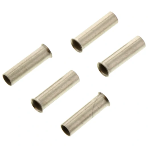 Aderendhülsen unisoliert 4.0 x 12 mm JMP - Packung 5 Stück