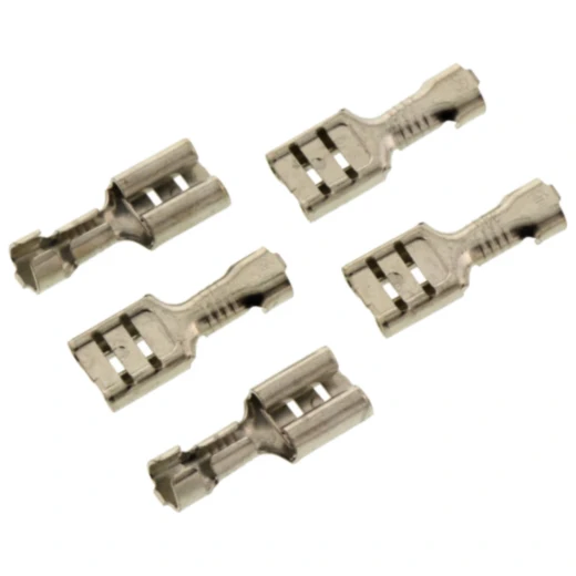 Flachsteckhülse unisoliert 1.0-2.5mm 6.3mm für JMP