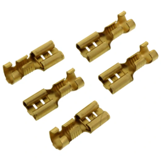 Flachsteckhülse unisoliert 2.5-6.0 mm² 6.3mm JMP Pack 5 Stück