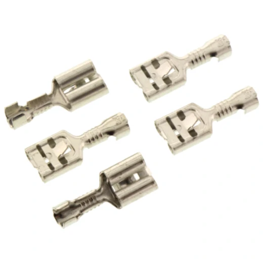Flachsteckhülse unisoliert 0.5-1.0 mm² 6.3mm JMP Packung 5ST