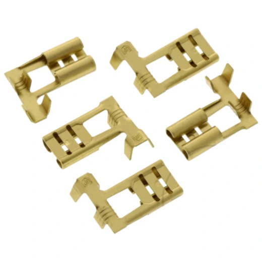 Flachsteckhülse unisoliert 1.0-2.5 6.3mm JMP