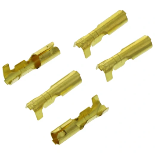 Rundsteckhülse unisoliert 0.5-2.0 mm² 3.5 mm JMP Packung 5 Stück