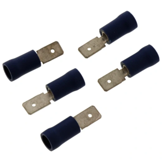Flachstecker isoliert 1.5-2.5mm 4.8mm JMP Packung 5 Stück