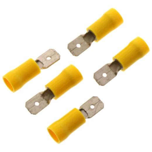 Flachstecker isoliert 4.0-6.0 mm² für 6.3 mm