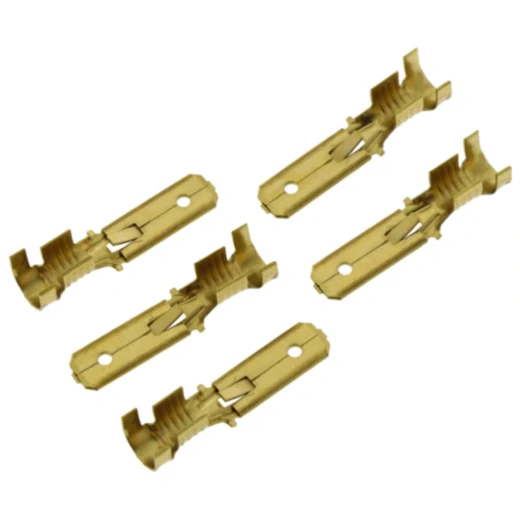 Flachstecker für 2.5-6.0mm², 6.3mm JMP Packung 5ST