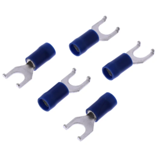 Gabel-Kabelschuh blau 5.3 mm für JMP