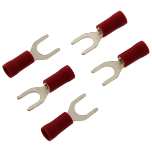 Gabel-Kabelschuh M5 JMP isoliert für Querschnitt 0.5-1.5 mm²