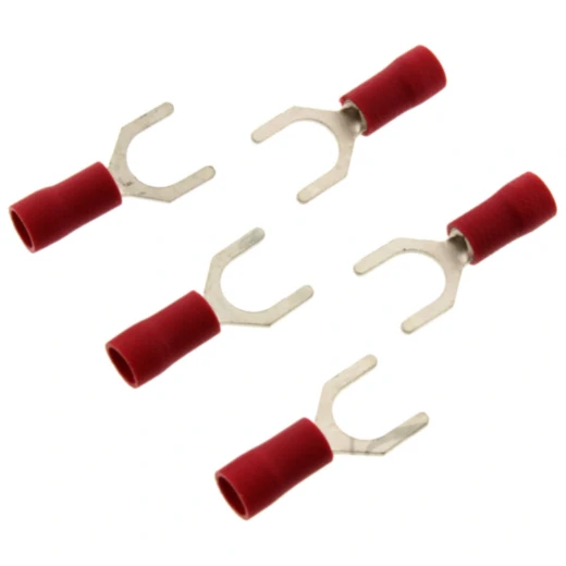 Gabel-Kabelschuh M6 isoliert 0.5-1.5 mm² JMP Packung 5 Stück