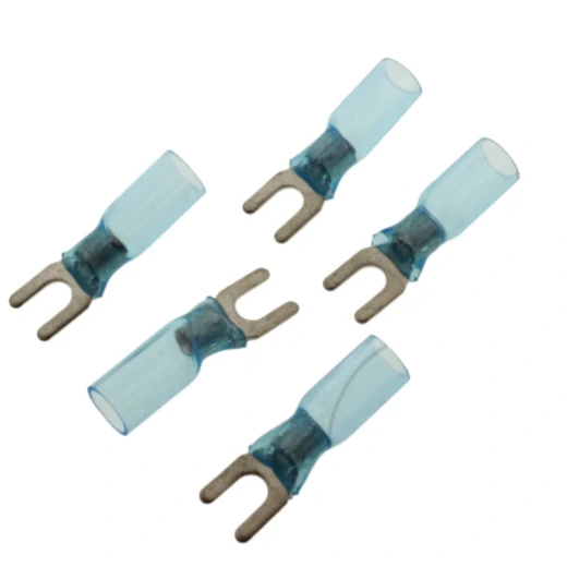 Gabel-Kabelschuh für M4 1.5-2.5 mm² blau JMP Packung 5 Stück 1580333
