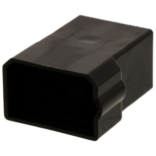 Flachsteckgehäuse 4-Pol für Flachstecker