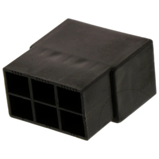 Flachsteckgehäuse 6-Pol für Flachstecker JMP