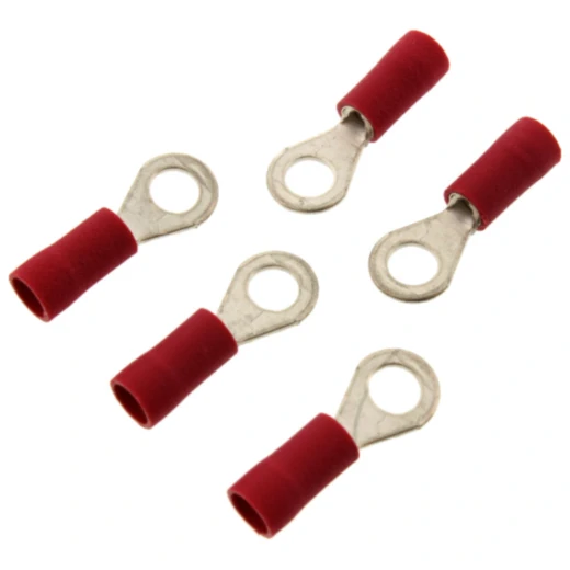 JMP Ringkabelschuh isoliert 0.5-1.5 mm² M4 Packung 5 Stück