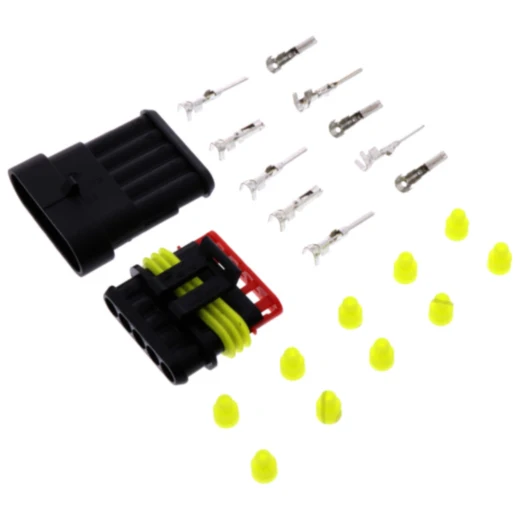 JMP 5-poliges Steckgehäuse Set AMP Superseal
