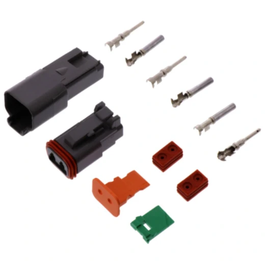 DT Komplettstecker Set 2-polig für Motorräder