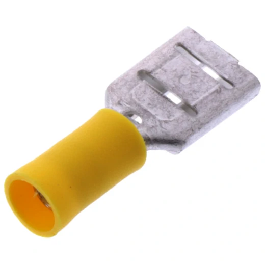 Flachsteckhülse isoliert 4.0-6.0 mm² 9.4MMJMP Packung 100 Stück