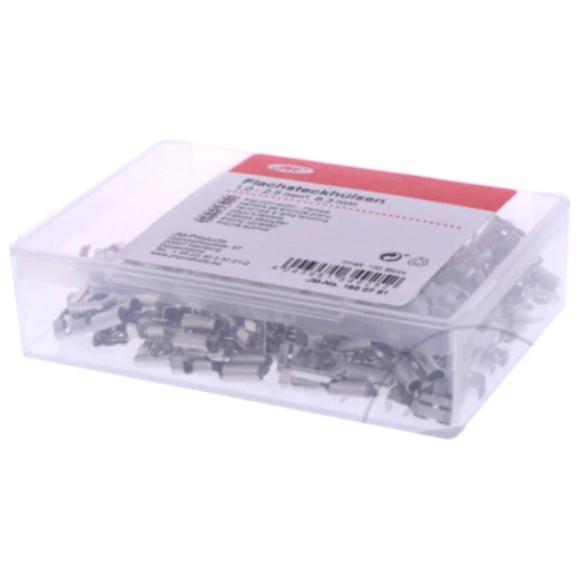 Flachsteckhülse unisoliert 1.0-2.5 mm² 6.3mm JMP_0