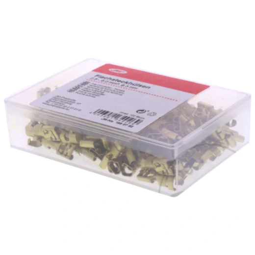 Flachsteckhülse unisoliert für 2.5-6.0 mm² 6.3 mm_0