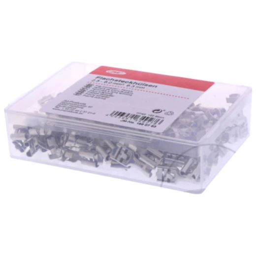 Flachsteckhülse unisoliert 2.5-6.0 6.3mm JMP Packung 100 Stück_0