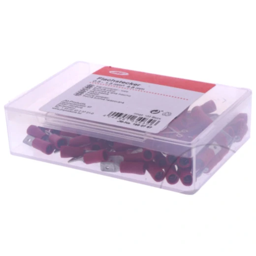 Flachstecker isoliert 0.5-1.5 mm² für 4.8 mm Anschluss_0