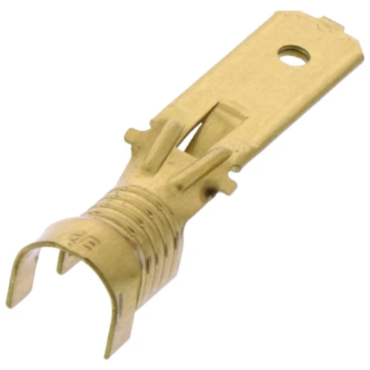 Flachstecker 2.5-6.0 für 6.3 mm Anschluss