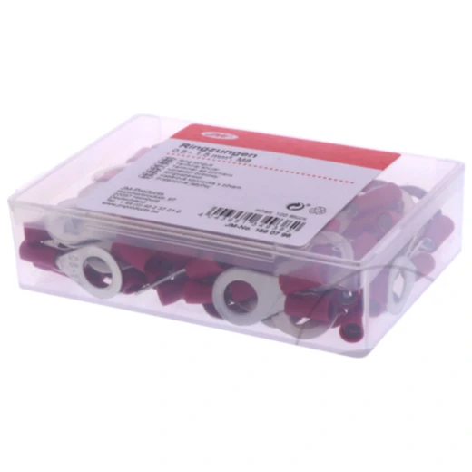 JMP Ringzunge für M8 0.5-1.5 mm² rot Packung 100 Stück_0