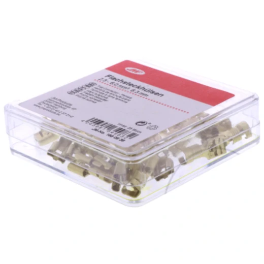 Flachsteckhülse unisoliert 2.5-6.0 mm² 6.3mm JMP_0