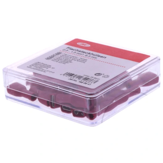 Flachsteckhülse vollisoliert 0.5-1.5 mm² 6.3 mm_0