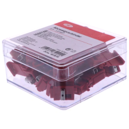 JMP Abzweigverbinder 0.5-1.0mm² rot, 25 Stück_0