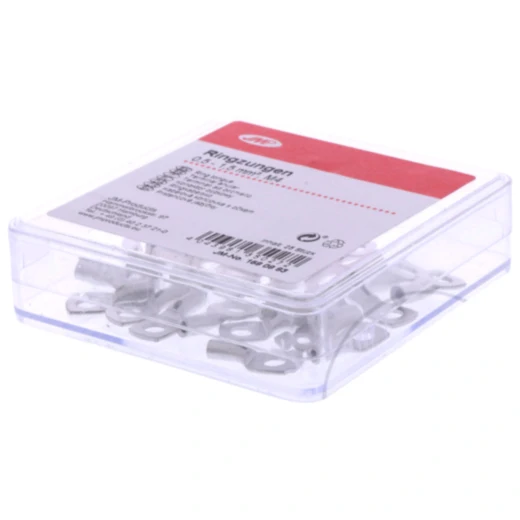 Ringzunge für M4 0.5-1.5 mm² unisoliert JMP, Packung 25 Stück_0