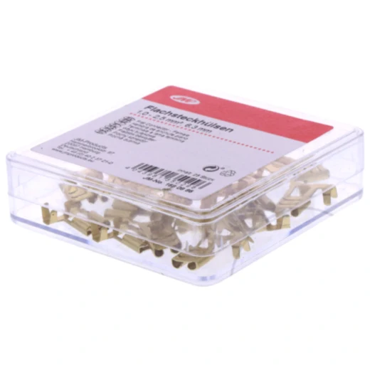 JMP Flachsteckhülse unisoliert 1.0-2.5 mm² 6.3mm_0