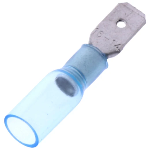 JMP Flachstecker 1.5-2.5 mm² mit Schrumpfschlauch