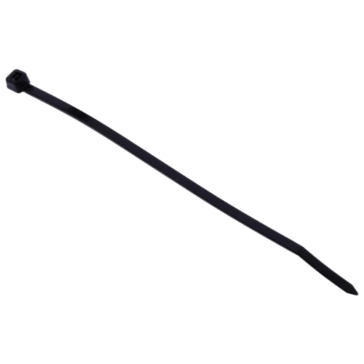 Kabelbinder Set 3.6x140 mm schwarz, 100 Stück