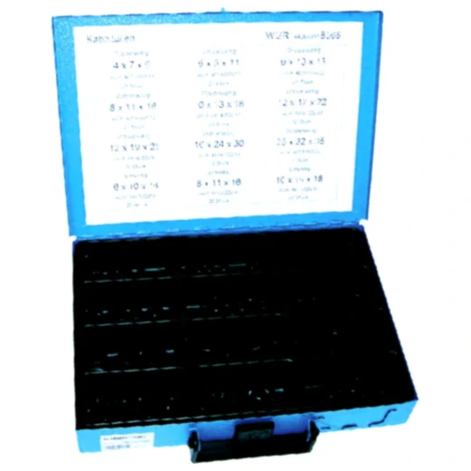 Kabeltüllen Sortiment 215 Stück schwarz