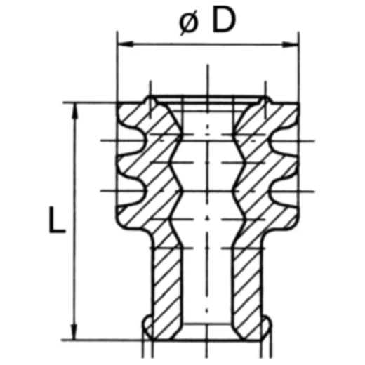 Dichtstopfen für Steckverbindung 1,5-2,5 mm JMP Packung 5 Stück