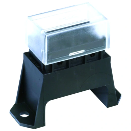 Sicherungsdose für Flachstecksicherungen 4-polig