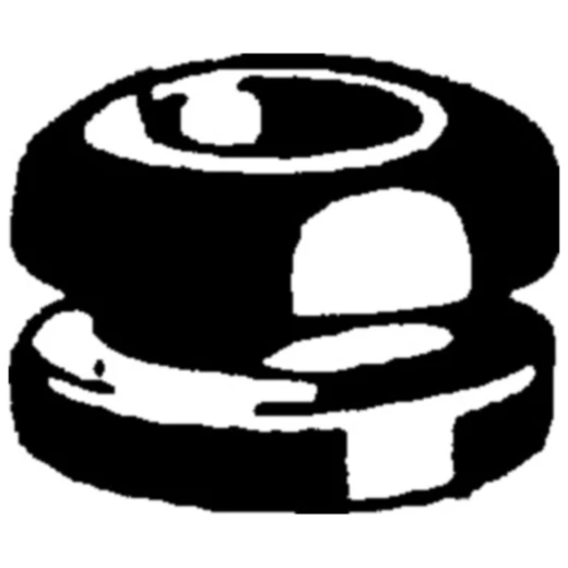 Kabeltülle Doppelseitig offen 9X10.5X16