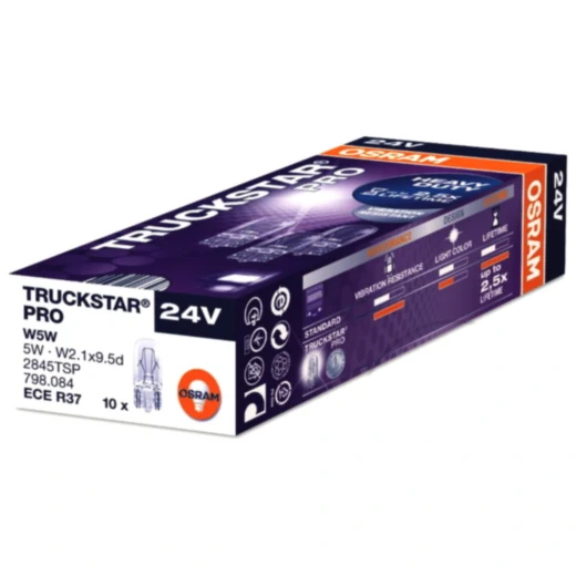 Osram Truckstar 24V5W W2.1X9.5D