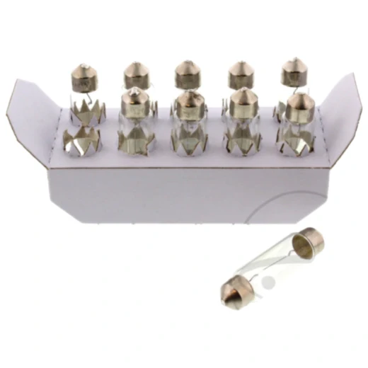 Soffittenlampe 12V 10W SV8.5-8 JMP für Motorräder