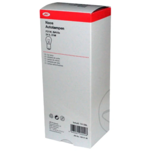 JMP Metallsockellampe 24V 21W BA15S P21W für Motorräder_0