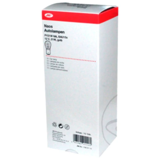 Lampe 12V21W BAU15S JMP Packung 10 Stück ID 1591643 passend für