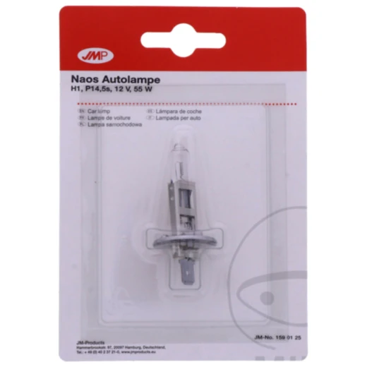 Lampe 12V 55W H1 JMP 1er Blister ID 1590364 passend für: Kawasaki ZX - 7R, ZXR, ZX - 7RR