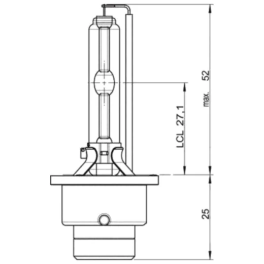 OSRAM Xenonlampe 35W D4S P32D_0