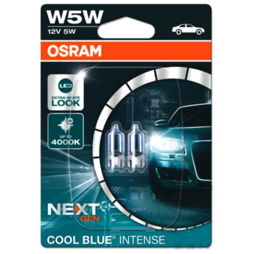 Lampe 12V5W2.1X9.5D OSRAM Cool Blue Intense NG